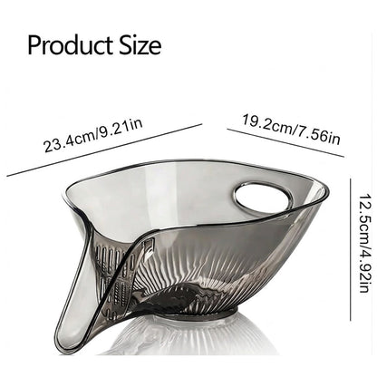 Drain Basket with Jumpstart Sale Spout, Kitchen Sink Strainer Drainage Basket Funnel for Food, Kitchen Supplies & Accessories Gadgets for Washing Vegetables & Fruits