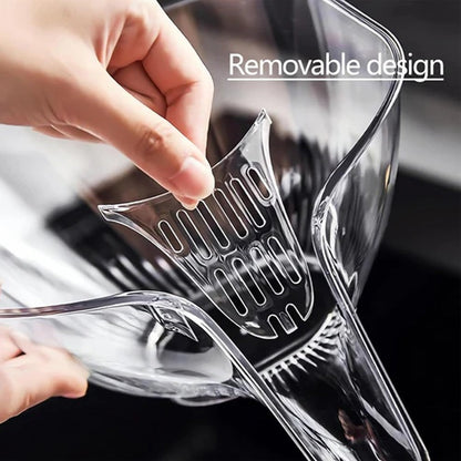Drain Basket with Jumpstart Sale Spout, Kitchen Sink Strainer Drainage Basket Funnel for Food, Kitchen Supplies & Accessories Gadgets for Washing Vegetables & Fruits