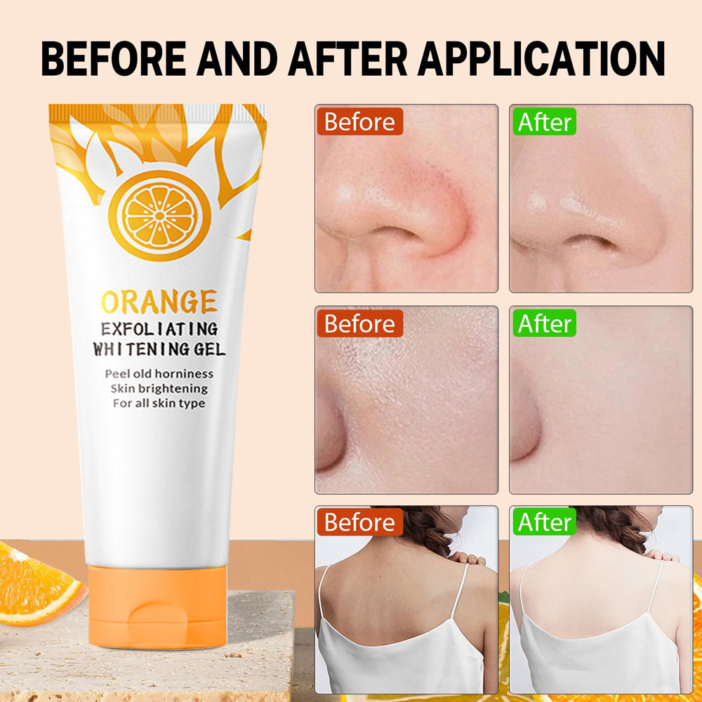 ORANGE EXFOLIATING WHITENING GEL