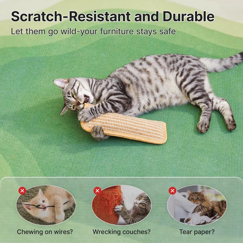 Potaroma Interactive Catnip Chew Toy with [6000mg A+ Organic Catnip], Soft Sisal Material Scratching and Kicker Cat Toys for Indoor Kittens, Drives Bored Cats Crazy with Fun