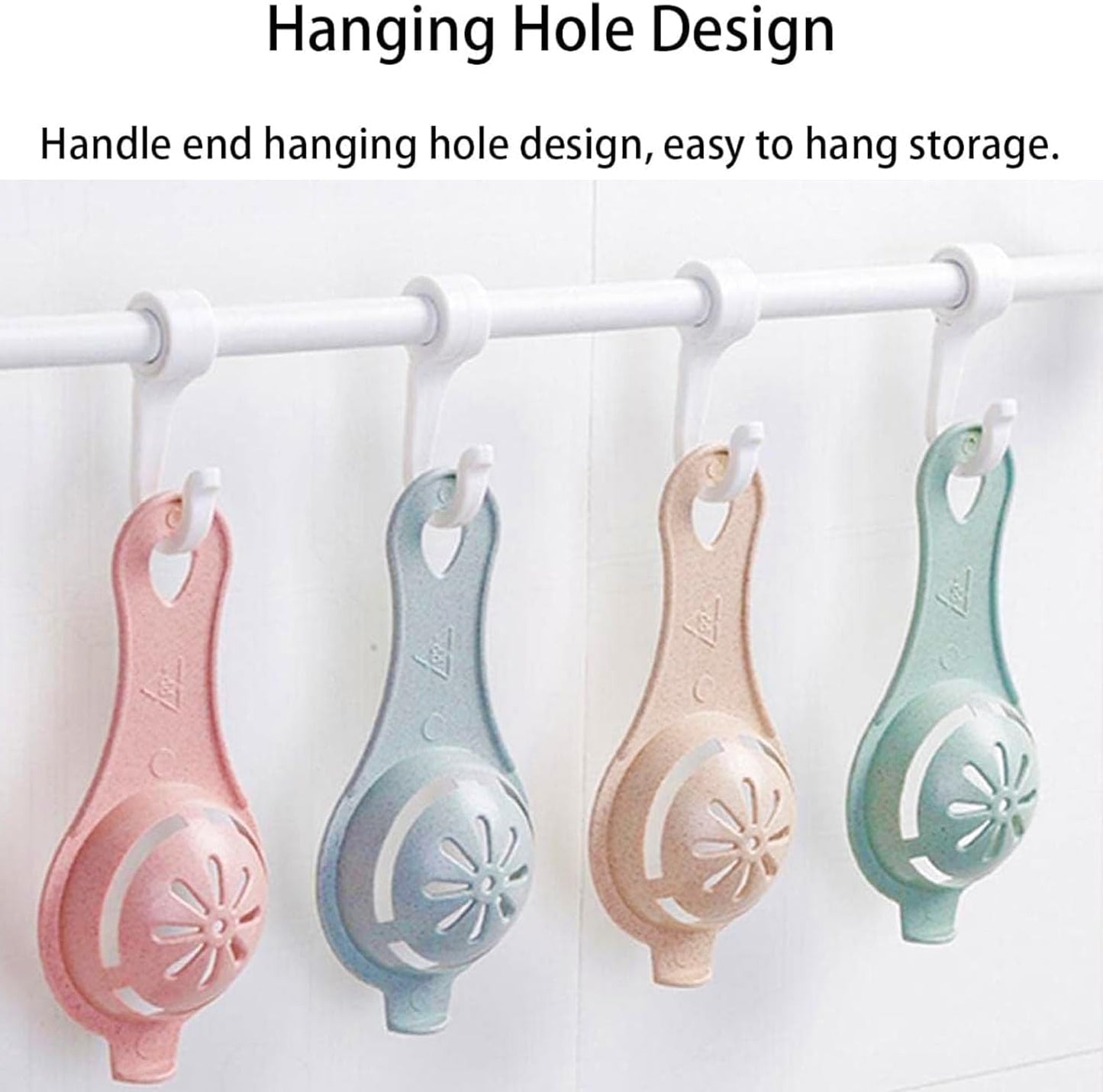 4-Pack Egg Yolk White Separator, Egg White Filter Tool