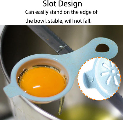 4-Pack Egg Yolk White Separator, Egg White Filter Tool