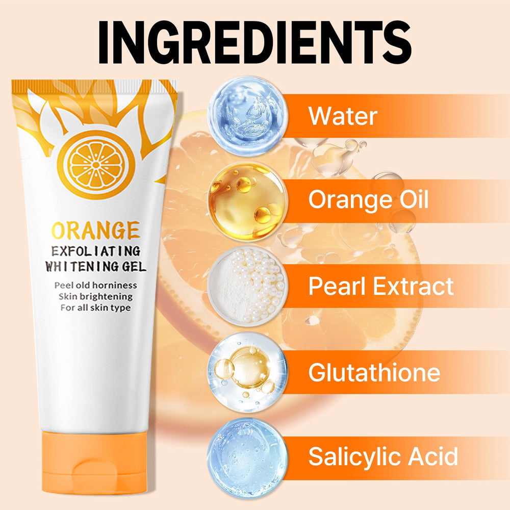 ORANGE EXFOLIATING WHITENING GEL