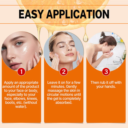 ORANGE EXFOLIATING WHITENING GEL