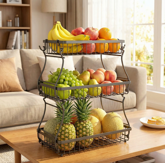 Metal Fruit And Vegetable Storage Basket