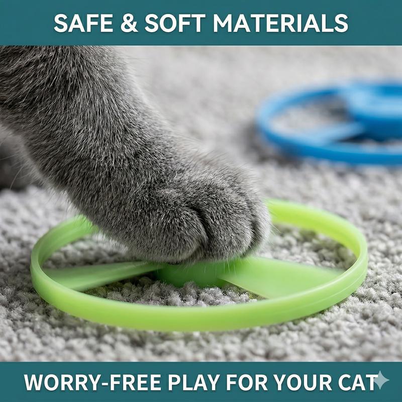 🐾Cat Fetch Toy Automatic Disc Launcher 6 Disc