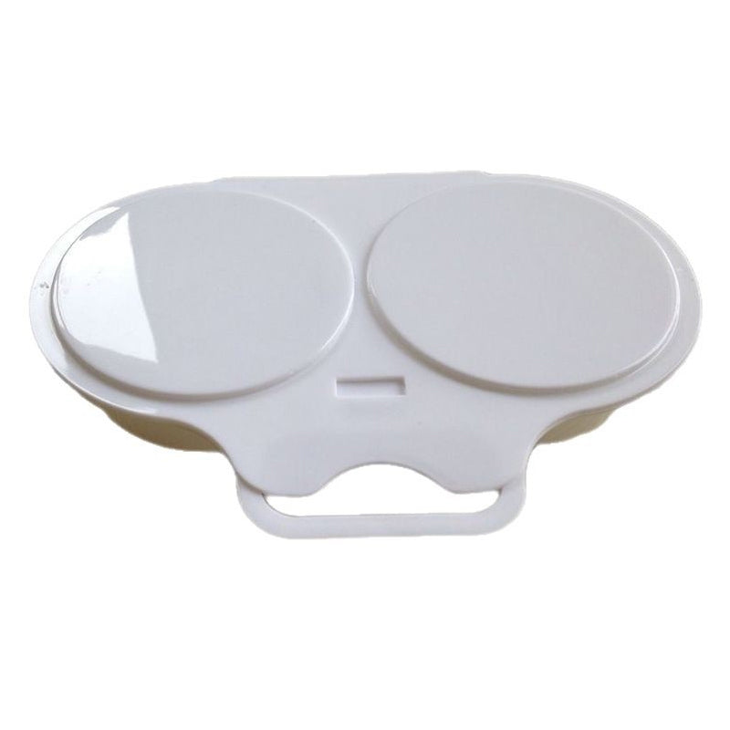 🥚Microwave Egg Poacher – Dual‑cavity, non‑stick & easy clean. Healthier than frying